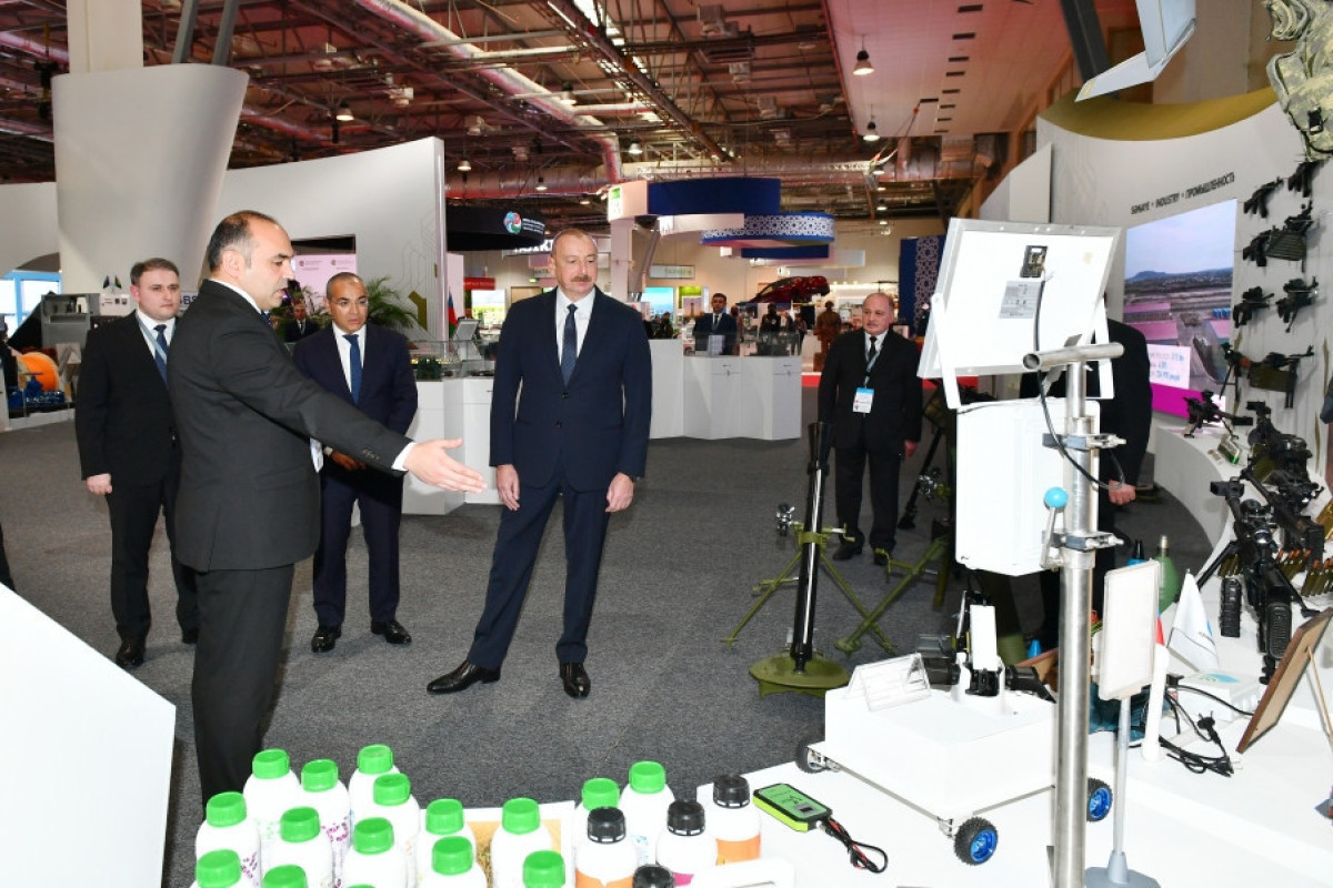 President Ilham Aliyev attended inauguration of exhibition of SPECA countries-UPDATED 