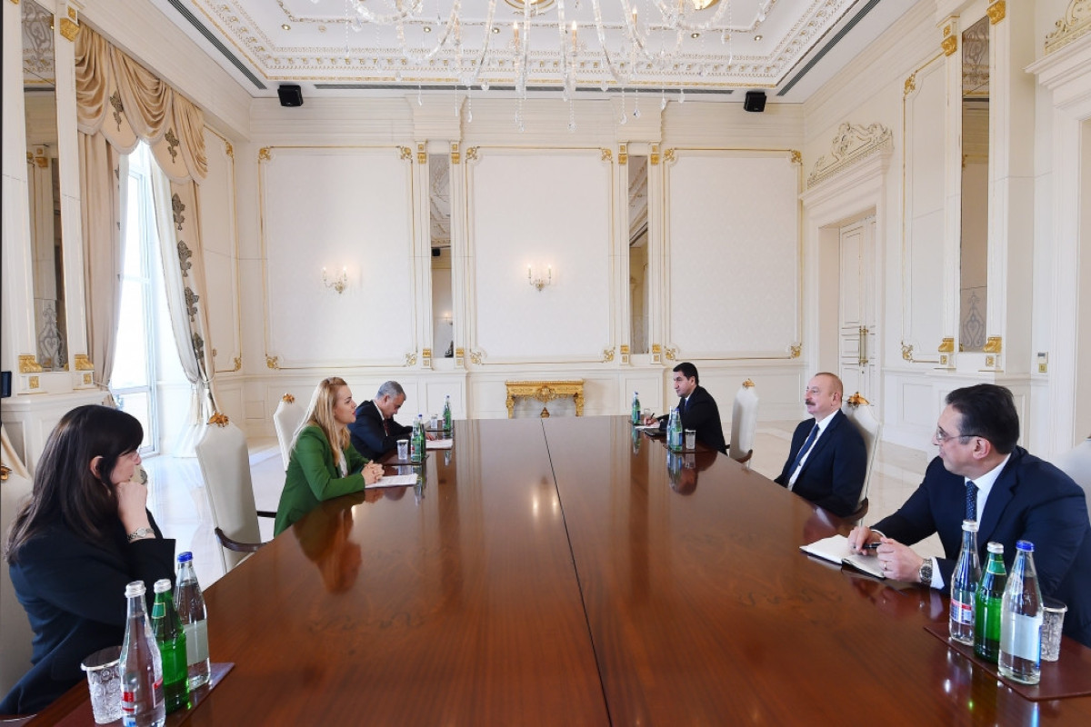 President Ilham Aliyev received Executive Secretary of UN Economic Commission for Europe-UPDATED 