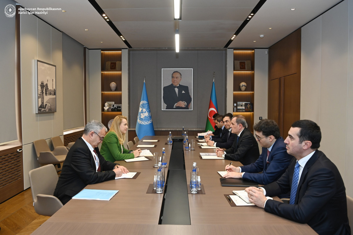Azerbaijani FM meets with Executive Secretary of UN Economic Commission for Europe -PHOTO 
