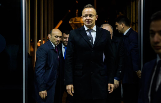 Hungarian FM pays visits to Azerbaijan