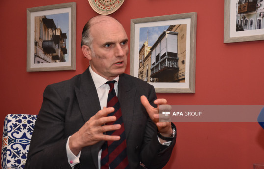 Leo Docherty, Parliamentary Under Secretary of State at the Foreign, Commonwealth and Development Office, Minister of State for Europe and North America of the United Kingdom of Great Britain and Northern Ireland