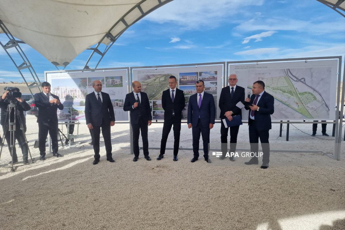 Foundation stone was laid for Soltanli village of Azerbaijan's Jabrayil district-PHOTO -VIDEO -UPDATED 