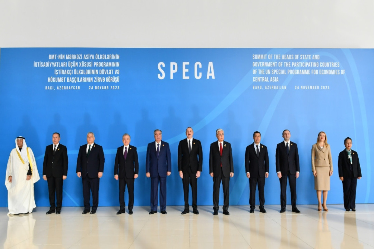 Baku hosted SPECA Summit, President Ilham Aliyev attended the Summit -VIDEO -UPDATED-3 