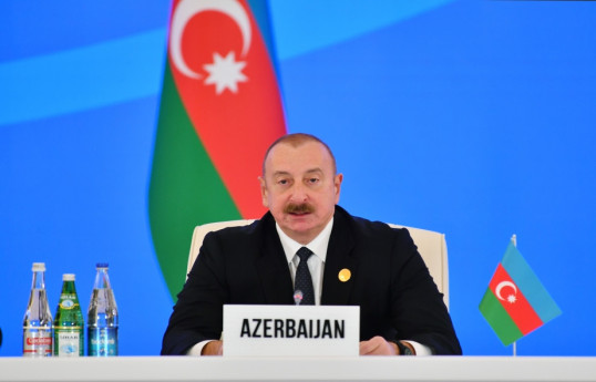 Ilham Aliyev, President of the Republic of Azerbaijan