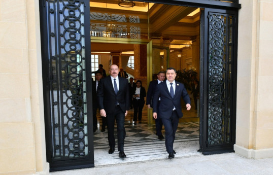 Kyrgyzstan values the friendly relations and mutual support with Azerbaijan - Sadyr Zhaparov