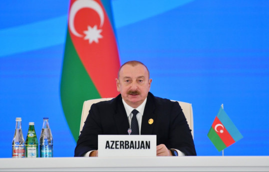 Ilham Aliyev, President of the Republic of Azerbaijan