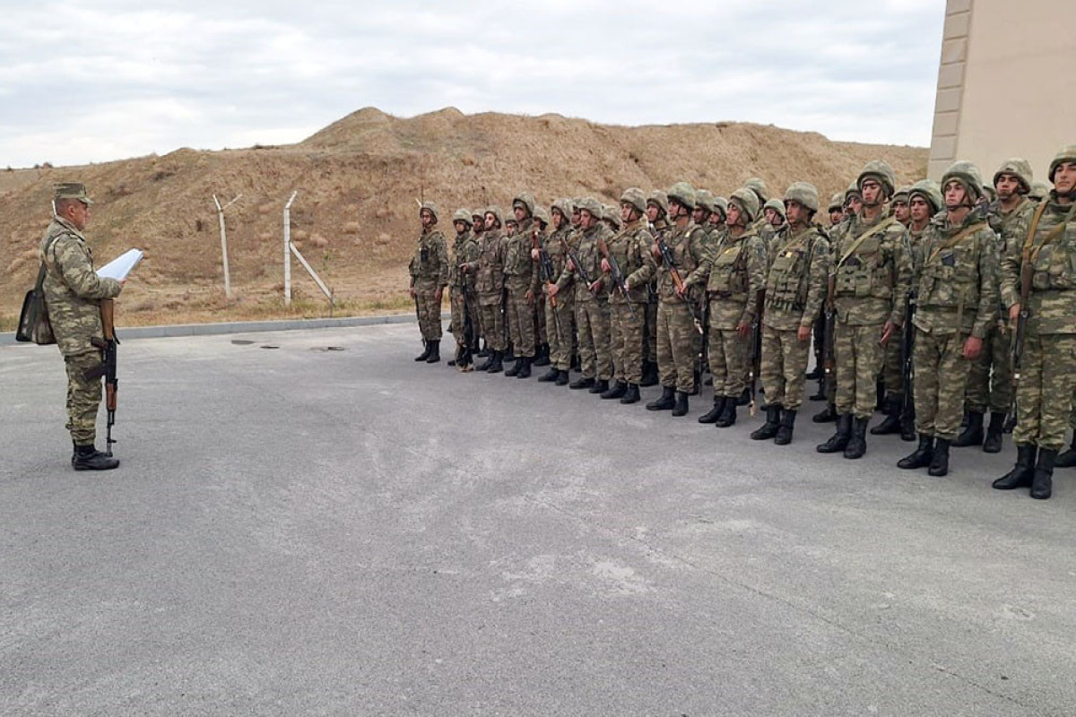 Azerbaijan Army holds socio-political training classes -PHOTO 