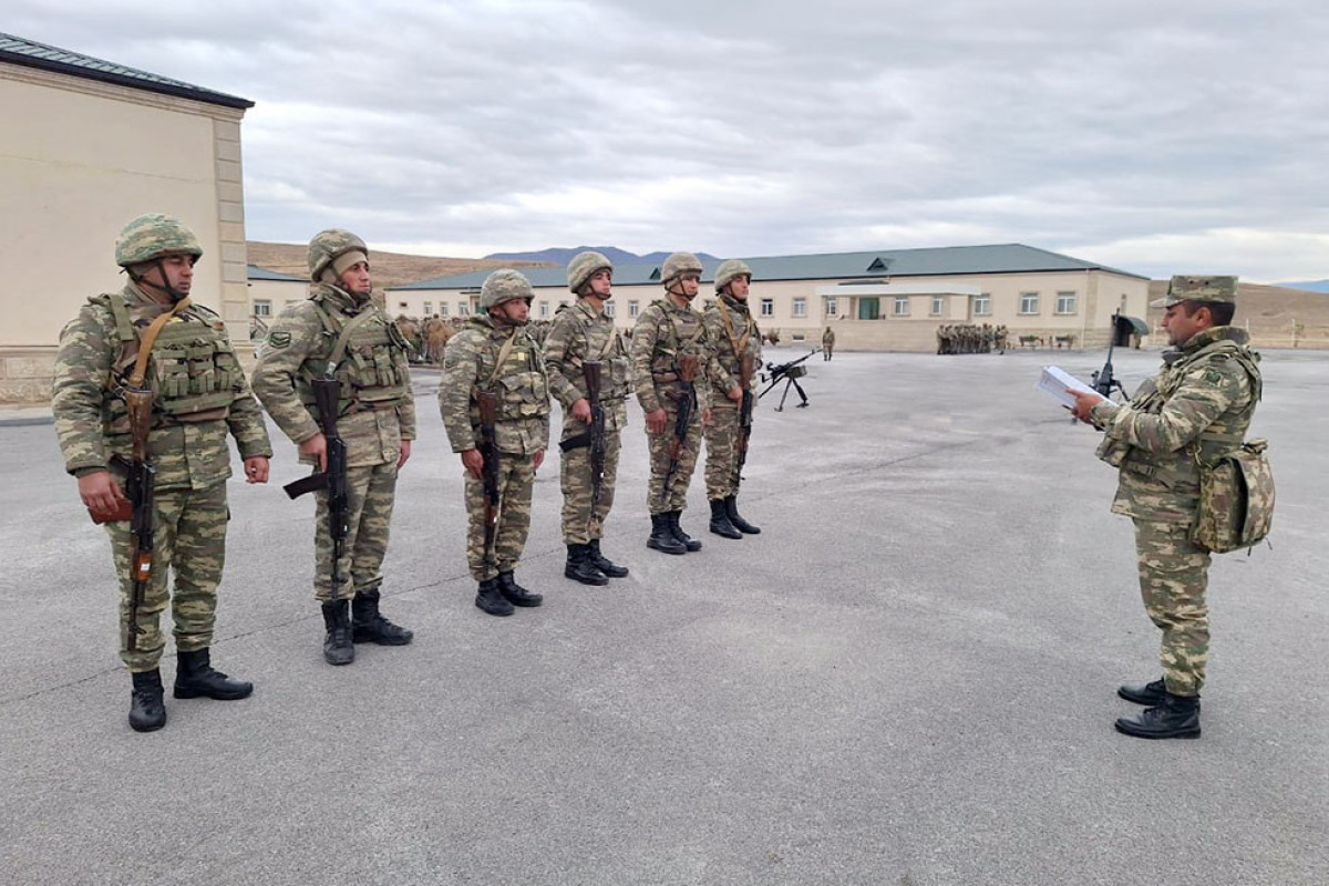 Azerbaijan Army holds socio-political training classes -PHOTO 
