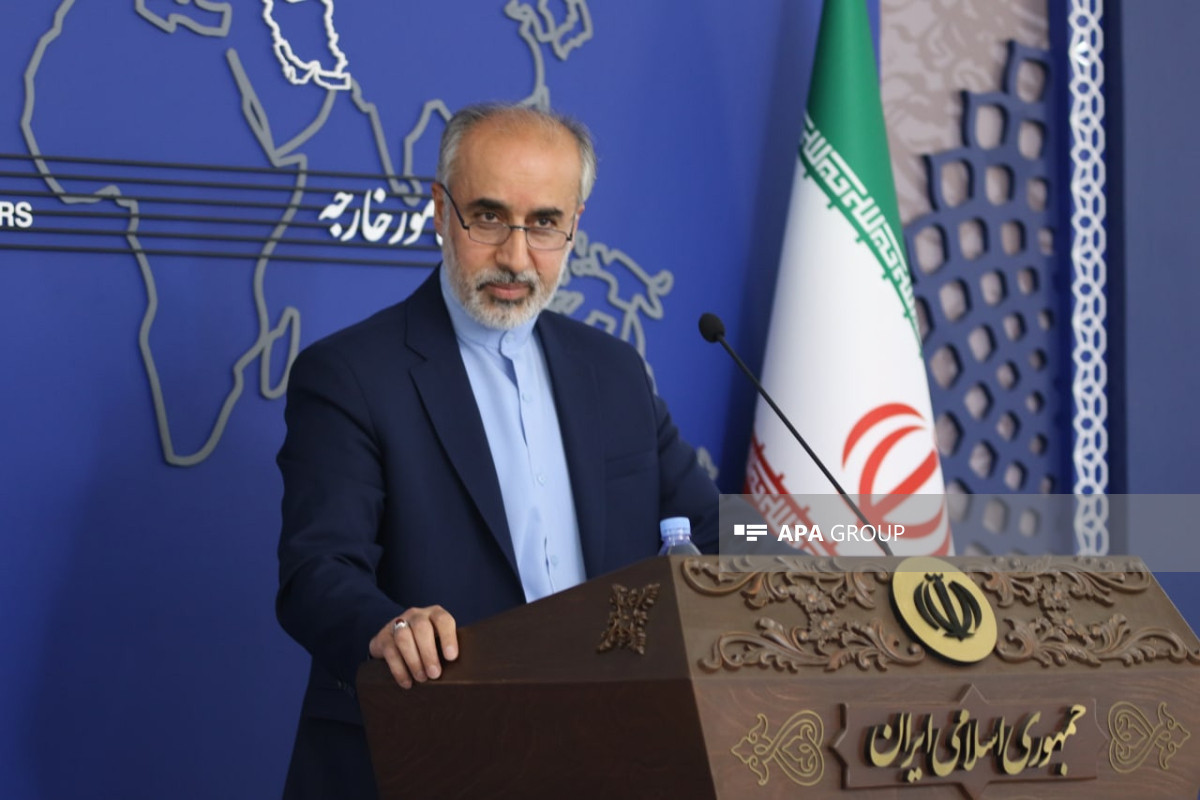 Nasser Kanani, the spokesman of the Iranian Ministry of Foreign Affairs