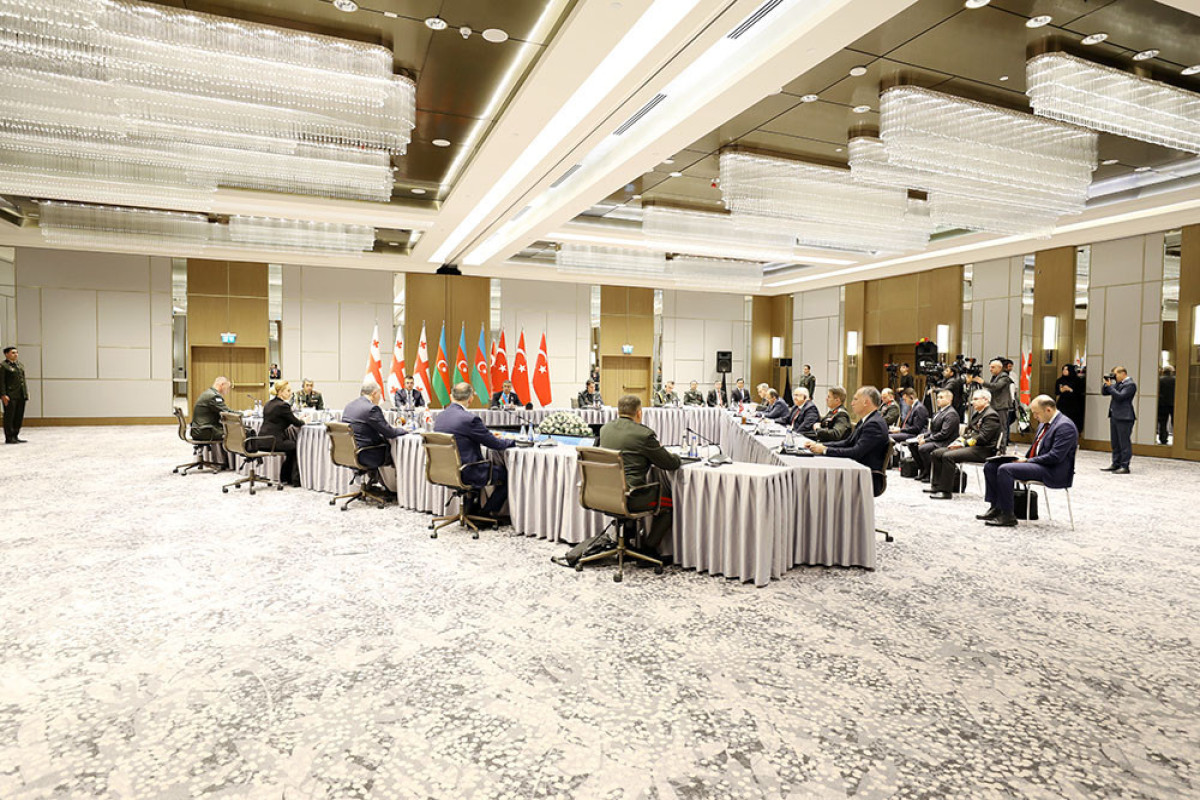 Baku hosted 10th Trilateral Meeting between Defense Ministers of Azerbaijan-Georgia-Türkiye, protocol was signed