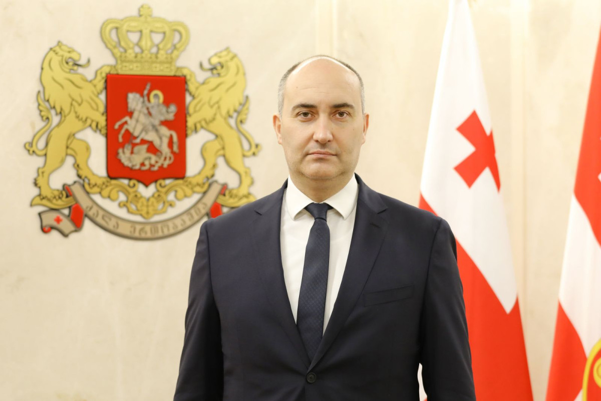 Georgian Defense Minister Juansher Burchuladze