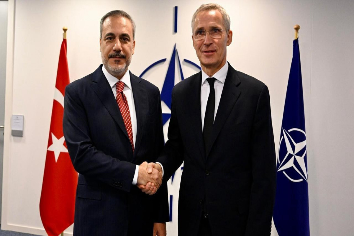 Turkish FM met with NATO Secretary General
