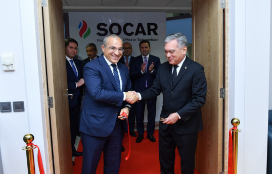 SOCAR opens representative office in Ashgabat-PHOTO 
