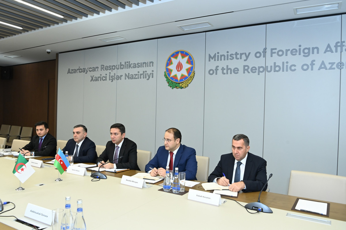 Azerbaijani and Algerian MFAs held political consultations