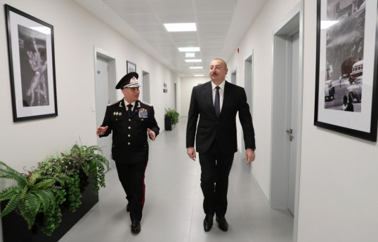 President Ilham Aliyev attended opening of new administrative buildings of State Security Service