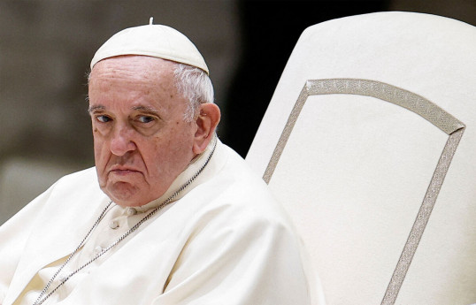 Pope Francis 'not well' as he struggles to read speech at The Vatican