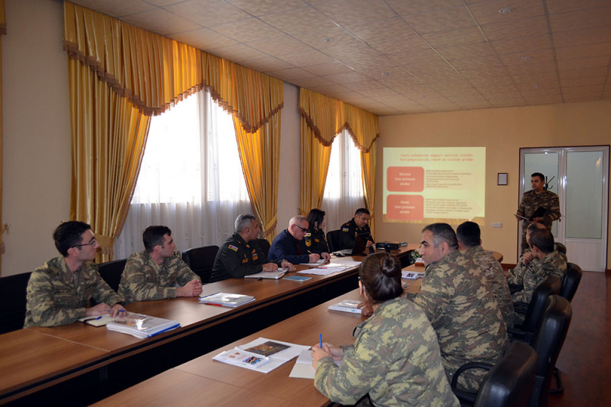 Azerbaijan Army conducts the Best Psychologist competition -PHOTO 
