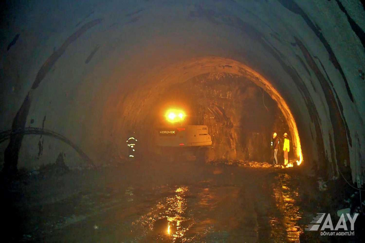 Azerbaijan wraps up 14 km of excavation works in Murovdag tunnel-PHOTO 