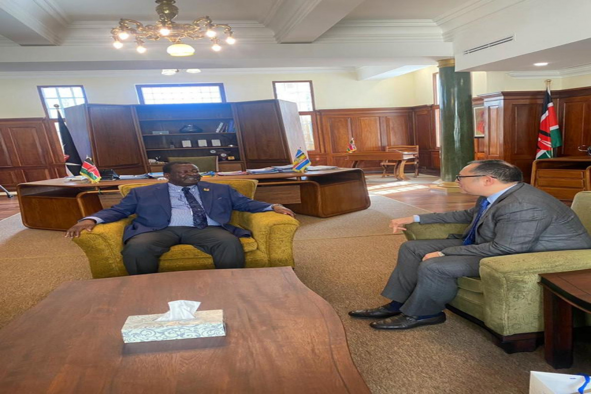 Azerbaijani ambassador met with Kenyan PM