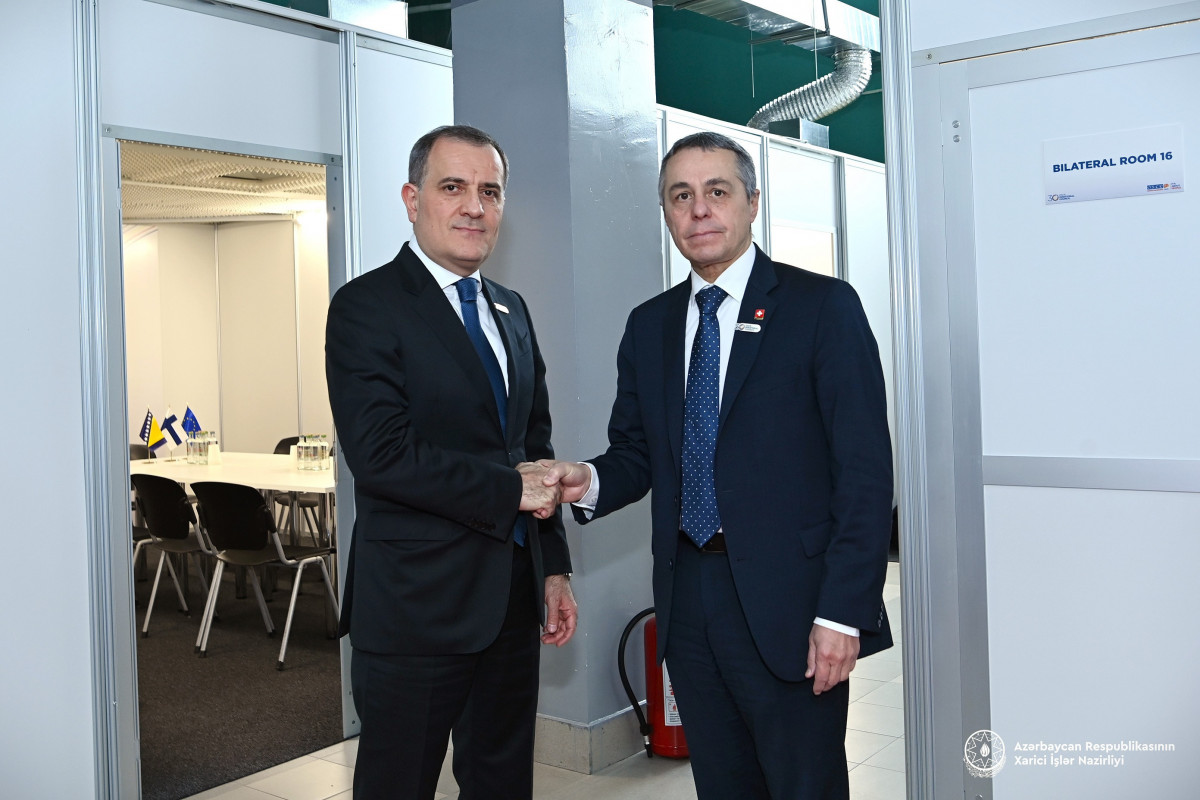 Azerbaijani FM met with his Swiss counterpart