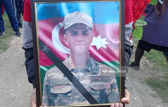 Martyr Vusal Orucov has been laid to rest in Gusar-PHOTO -UPDATED 