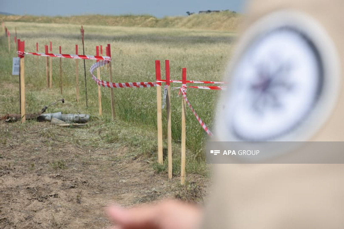 Azerbaijan carries out demining works in some critical areas following local anti-terrorist measures  — ANAMA