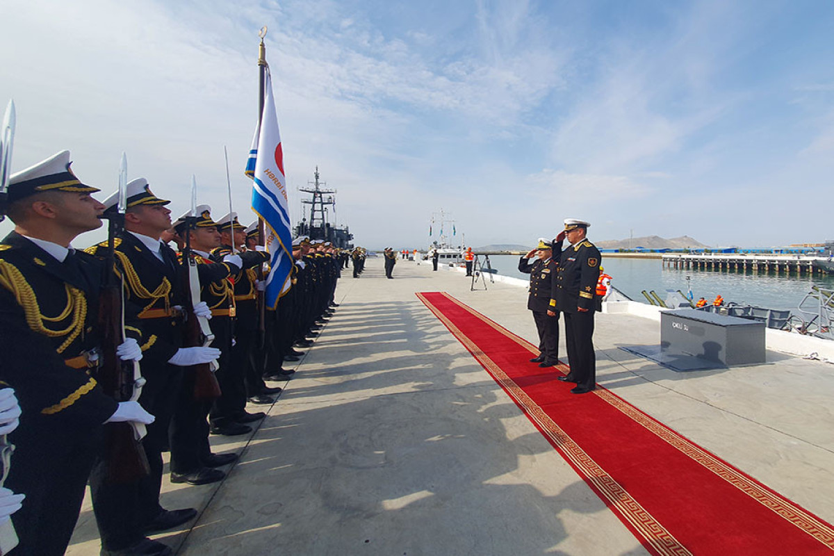 Azerbaijan and Kazakhstan conduct joint exercises in Caspian Sea -PHOTO 