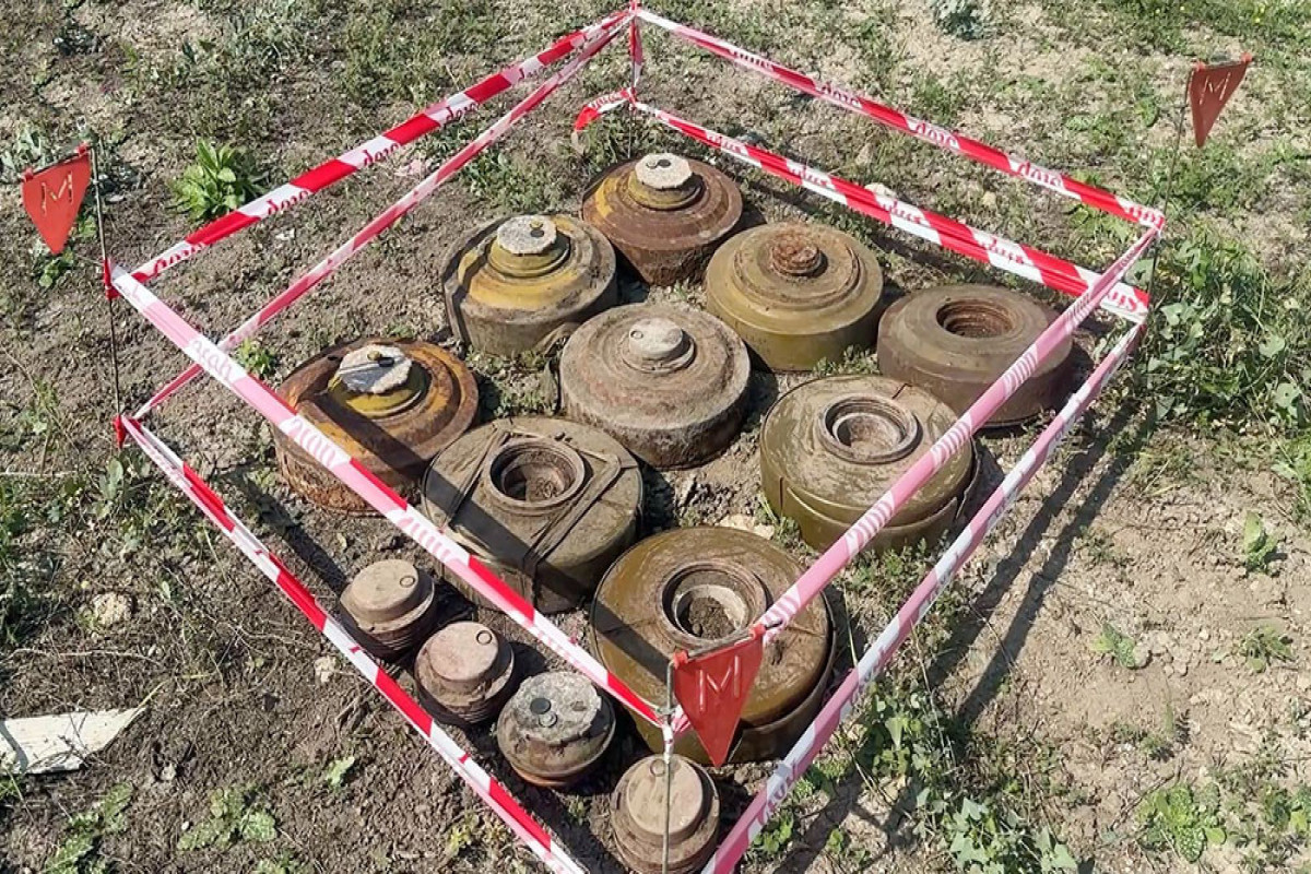 Azerbaijan neutralized 123 landmines in Garabagh after anti-terror measures-VIDEO 