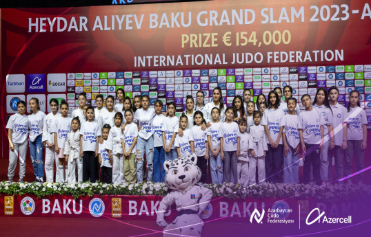 Azercell has supported the 'Grand Slam' tournament on judo