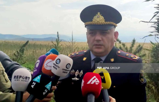 Elshad Hajiyev, the head of the press service of the Ministry of Internal Affairs of Azerbaijan