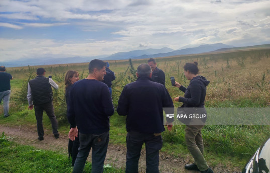 Foreign media reps visit cannabis plantation found in Khojaly -PHOTO 