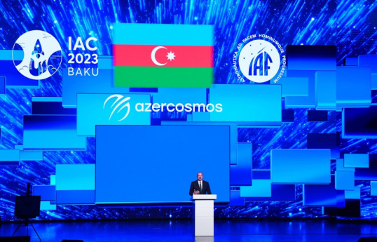 President of Azerbaijan addressed the opening ceremony of 74th International Astronautical Congress-VIDEO -UPDATED-2 