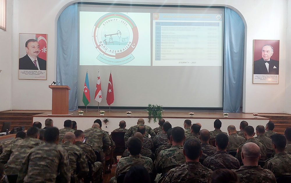 Baku hosts Command-Staff Exercises with participation of military personnel from Azerbaijan, Türkiye and Georgia - Vimarsana News