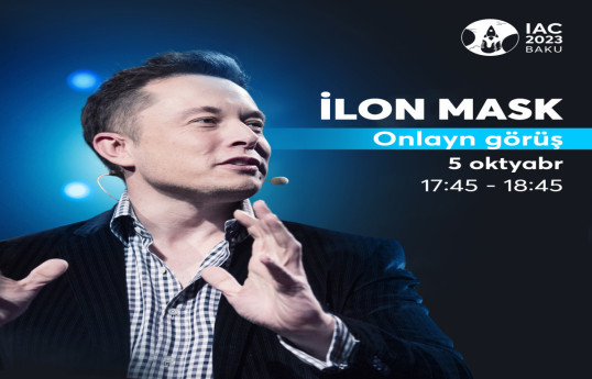 Elon Musk to deliver online speech today at 74th International Astronautical Congress