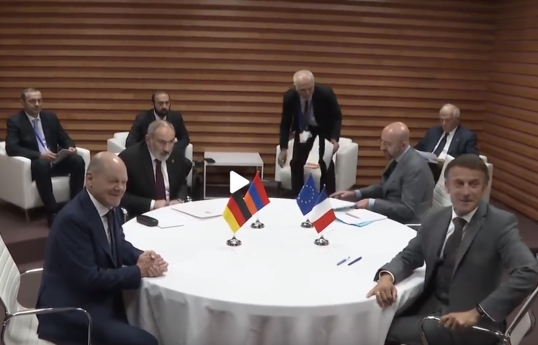 Pashinyan meets with leaders of EU, France and Germany in Granada