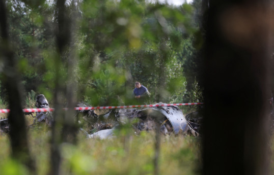 Putin says hand grenade fragments were discovered in remains of people on Prigozhin’s plane