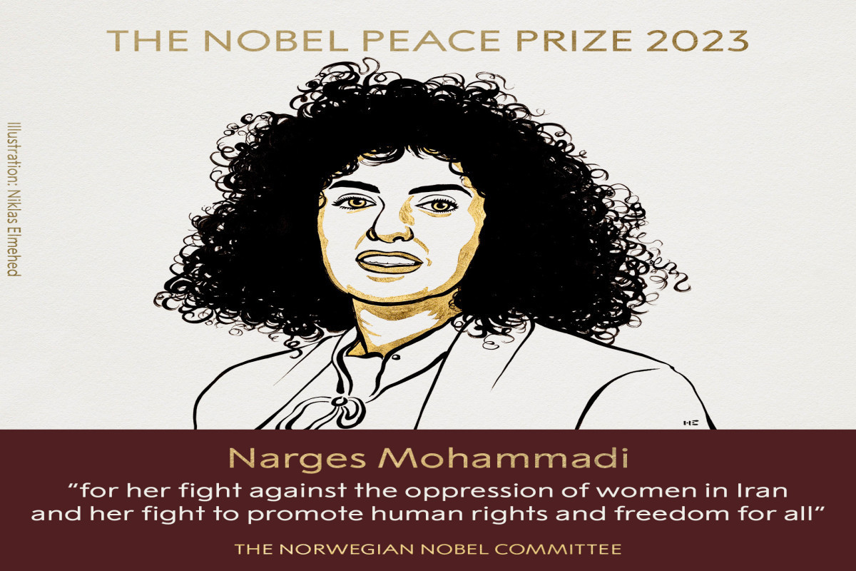 Nobel Peace Prize winner announced as Narges Mohammadi, South Azerbaijani human rights activist - Vimarsana News