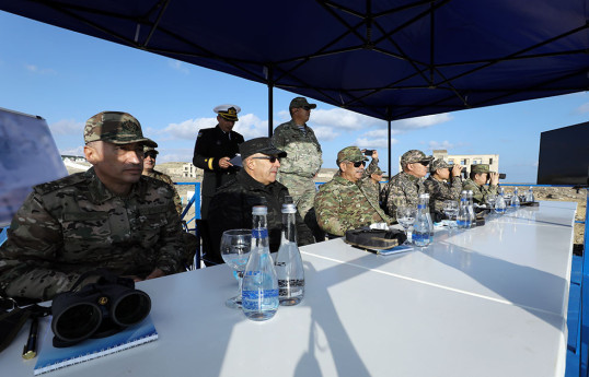 Defence Ministers of Azerbaijan and Kazakhstan watched next stage of "Khazri-2023" Joint Tactical Exercises -VIDEO -PHOTO 
