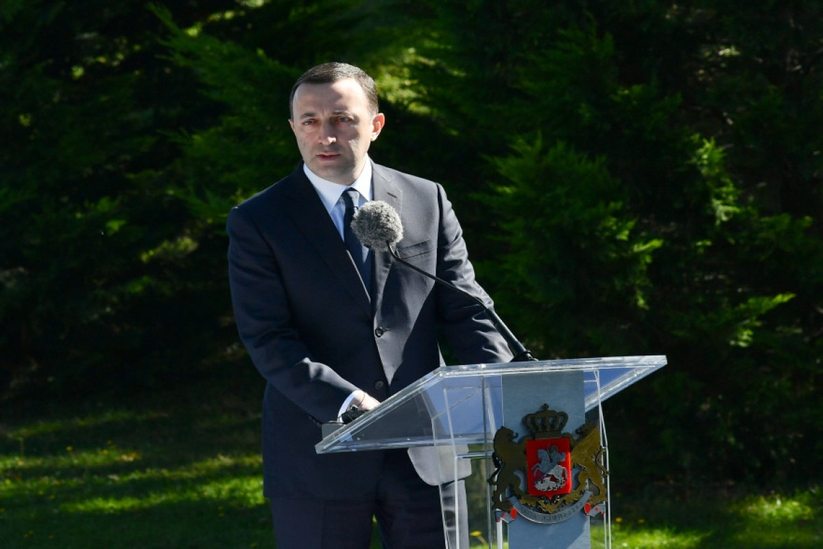 President of Azerbaijan and Prime Minister of Georgia made press statements