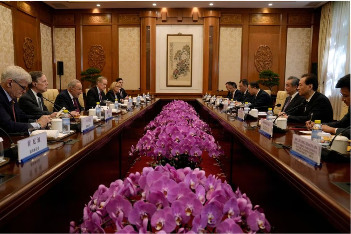 In Beijing, Schumer urges China to support Israel after Hamas attacks