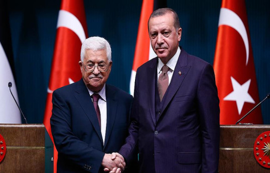 Turkish, Palestinian Presidents talk over phone
