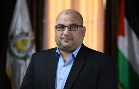 Zakaria Abu Maamar,  member from Hamas' political office