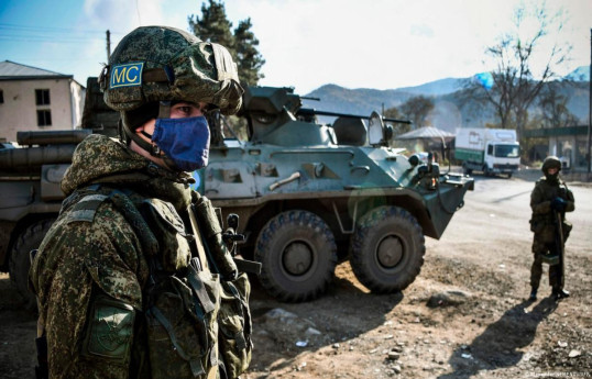 Russian peacekeepers close down another post in Azerbaijan's Garabagh