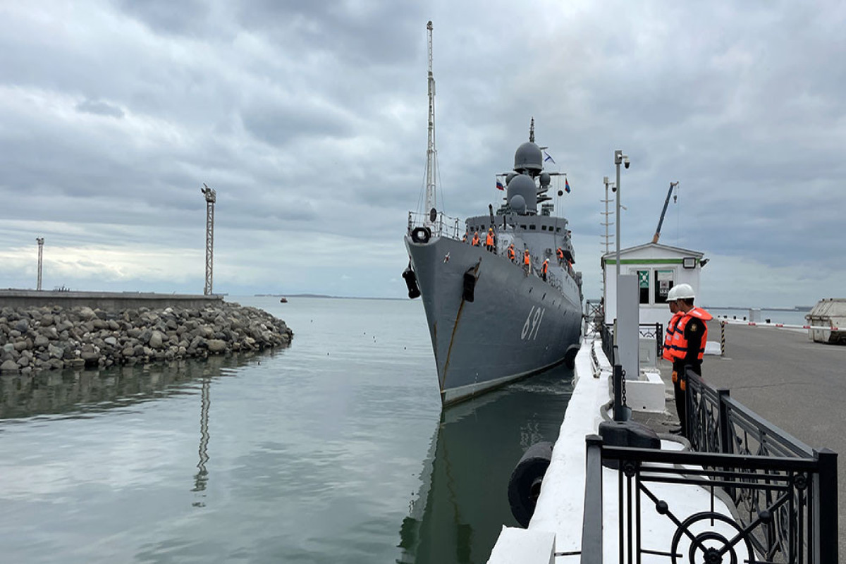 Russian warships arrived in Baku-UPDATED-PHOTO - Vimarsana News