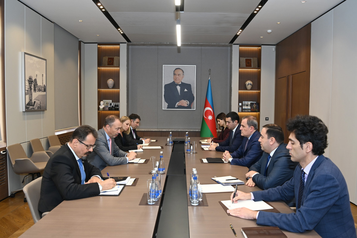 Azerbaijani FM discusses prospect of draft peace agreement with EU Special Representative -PHOTO 