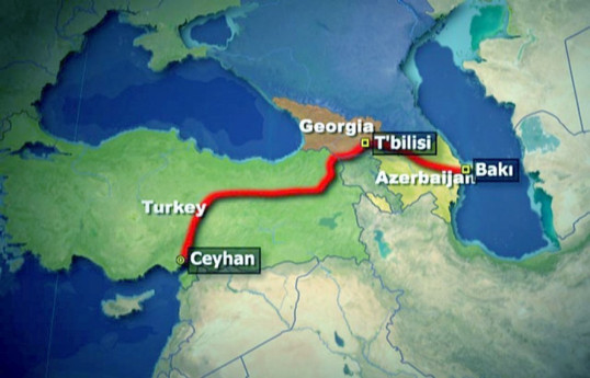 Volume of oil transported by BTC was announced