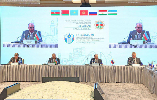 Azerbaijani SSS Chief informed CIS Council of Heads of Security Agencies and Special Services about anti-terrorist measures