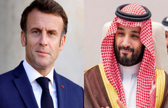 Saudi Crown Prince discusses Gaza situation with France’s Macron