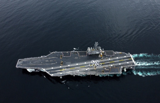 US aircraft carrier docks in South Korea after exercises