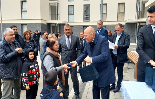 21 more families resettled to Azerbaijan's Fuzuli get house keys-UPDATED 